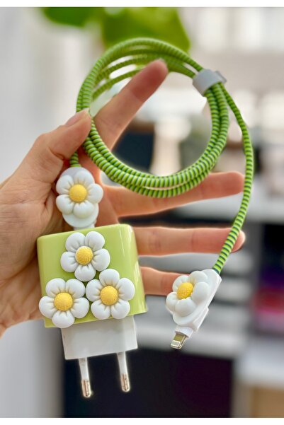 Go Aksesuar iPhone 18/20 W Şarj Cihazı Uyumlu 5 Parça Şarj Koruma Seti