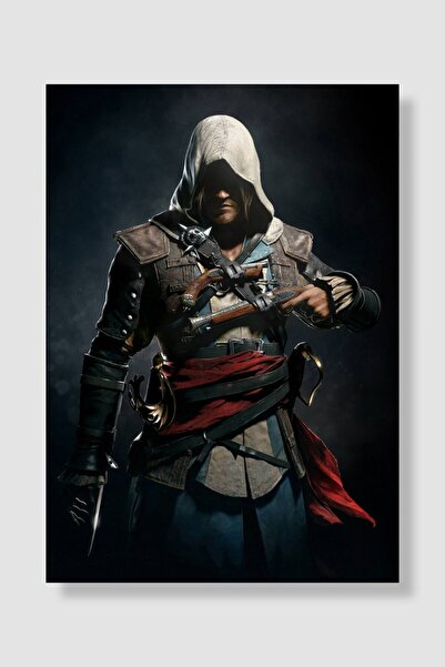 postick Assassin's Creed Oyun Posteri Kalın Parlak Kuşe Kağıdı