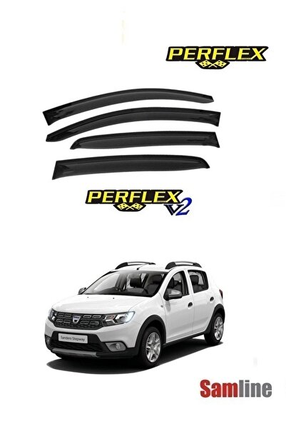 PERFLEX Dacıa Sandero -Stepway 2017 Modeller için Cam Rüzgarlığı Takımı 4'lü ...
