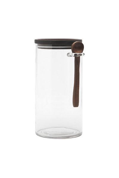 Vakko Glass Jar with Lid Medium Size M400256049