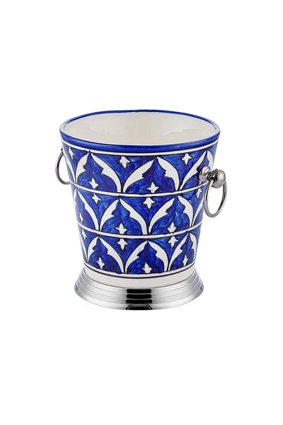 Vakko Corallo Blue Ceramic Ice Bucket82448422084010708974089923234_244
