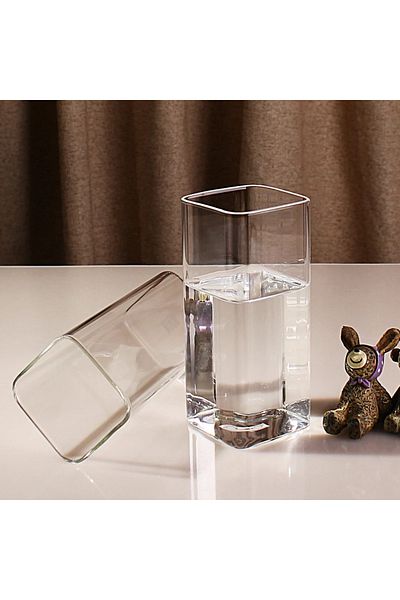 EliteÇeyizAvm Coffee and Presentation Rectangular Cup - Borosilicate