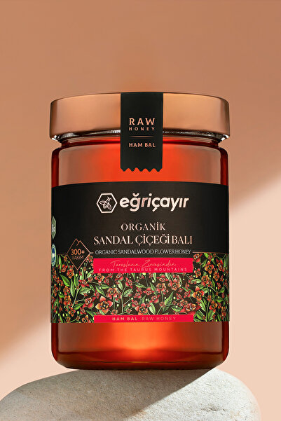 Eğriçayır Organik Sandal Çiçeği Balı 850g