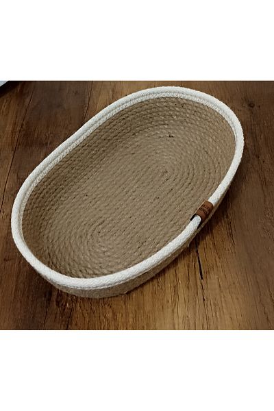 Pınar Gündoğdu Collection Wicker Bread Basket Organizer Basket