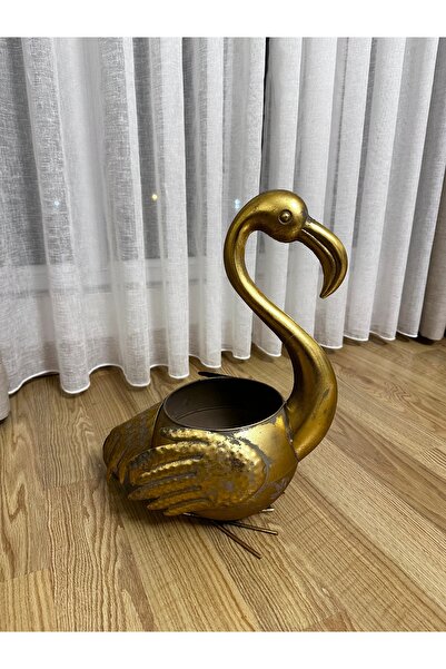 THE LİNSE Metal dekoratif saksı