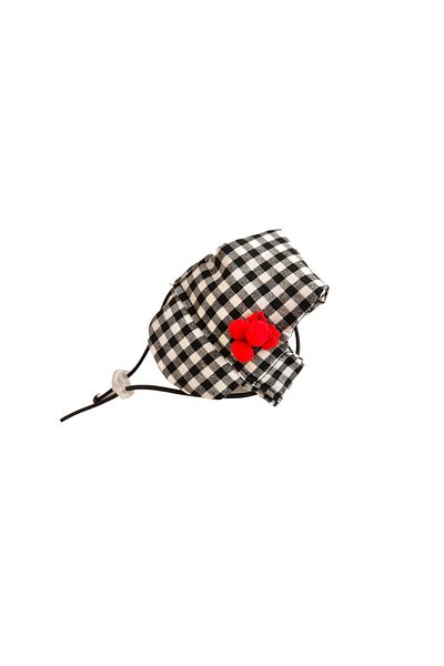 atelyu Dog Pattern Clothes and Bandana Hat Set