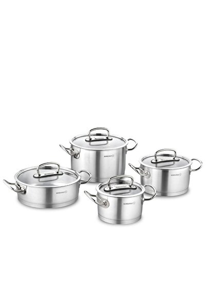 KORKMAZ Proline 8 Parça Tencere Seti