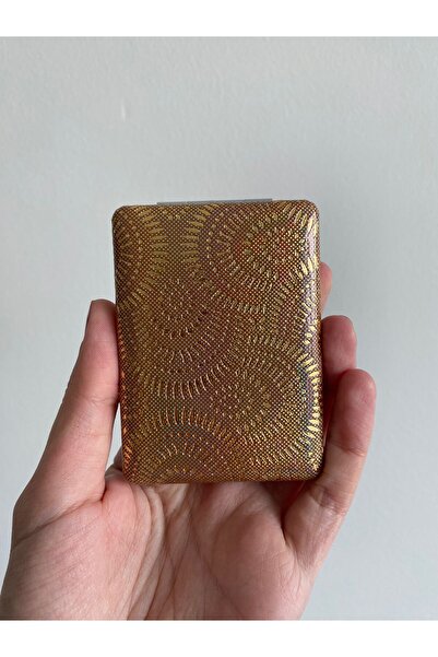 BLA GROUP PARILTILI Tasarımlı Kozmetik Cep Çanta Aynası Kapaklı El Makyaj Aynası Aparat