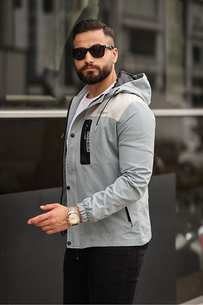 DOXGER Hooded Seasonal Coat with Water Repellent Feature