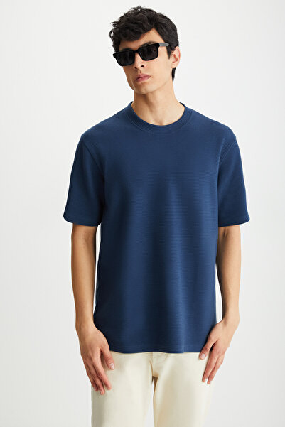 GRIMELANGE Ramadanp003 férfi sötétkék póló