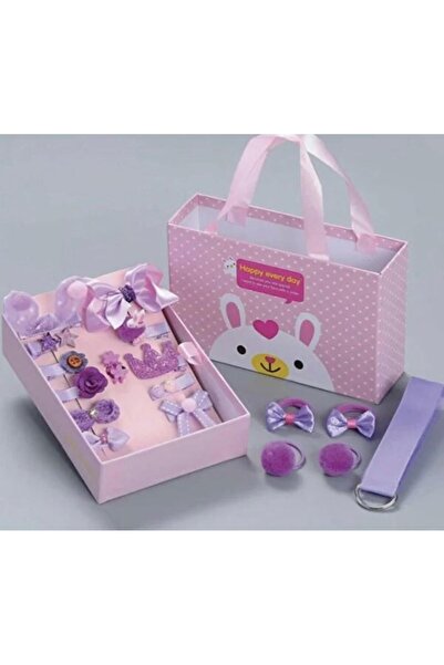 BATUROMANCE مجموعة إبزيم مع صندوق هدايا للفتيات الصغيرات والرضع
