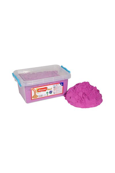 HEROES 3 kg Kinetic Sand - Fun and Fluid Purple Educational Game
