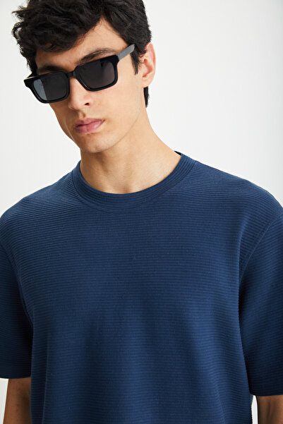 GRIMELANGE Ramadanp003 férfi sötétkék póló