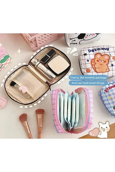 synshop Pochacco sanrio cinnamoroll kuromi my melody machiaj pad organizator geanta cosmetice
