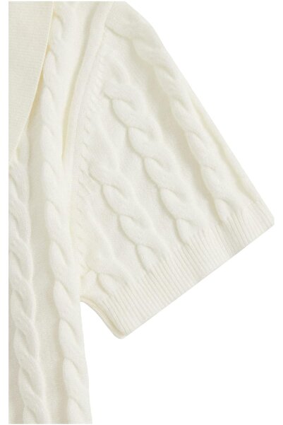 youknitwear you Pulover Mercer Polo Gât tricotaj