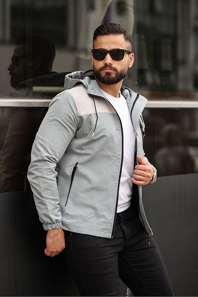 DOXGER Hooded Seasonal Coat with Water Repellent Feature