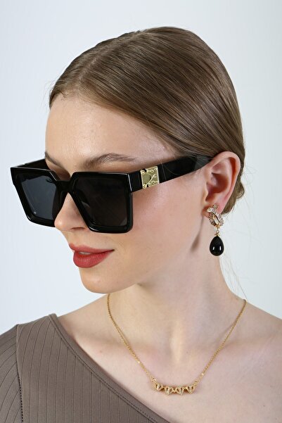 ModaLand Gold Black Güneş Gözlüğü