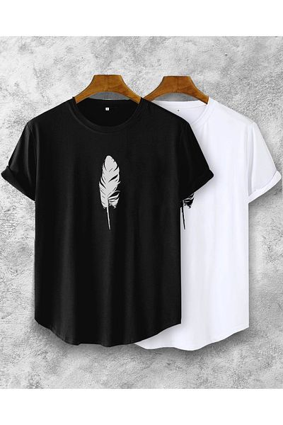 viperkombin Μπλουζάκι Unisex 2 Pack Slim Fit Oval Cut