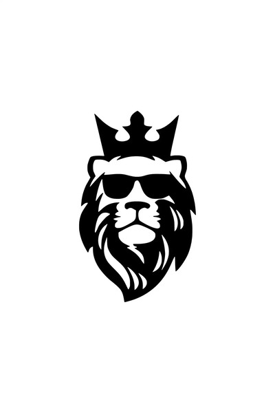 tgzm ملصق حائط للكمبيوتر المحمول بمحرك السيارة من Lion King مقاس 40 × 64 سم