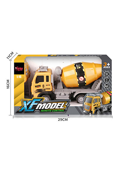 cayenna Uzaktan Kumandalı Full Fonksiyon Şarjlı 1:16 XF Model İş Beton Mikseri