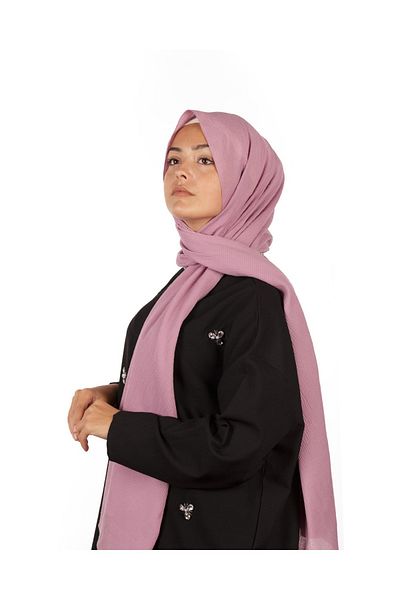 m moon scarf Mio Jazz Shawl - Textured, No Ironing Required, Women's Hijab Shawl - Lilac