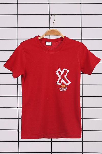 Çiggo Kids تي شيرت قطني أساسي مسطح وبنطلون رياضي مطبوع عليه Win X ومزيج من 3 قطع من كابري
