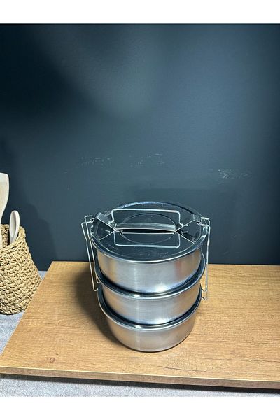 BENA LİFE STAINLESS STEEL NUMBER 4 3-PIECE SEFER TASK