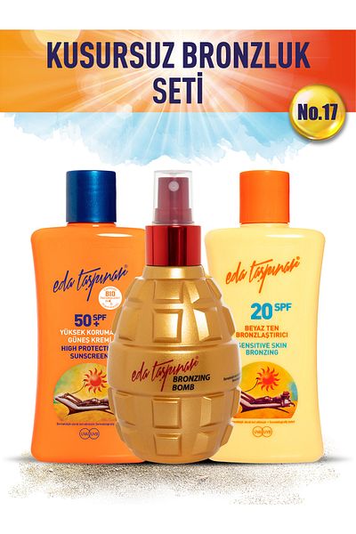 Eda Taşpınar Tan Perfect Set - No.17 Bomb+WhiteT+Spf50+ (EGX18-EGX19-EGX38)