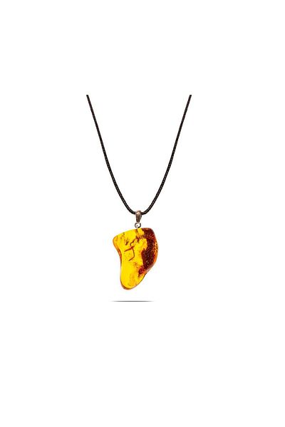 Tesbihane Multicolor Original Drop Amber Stone Necklace