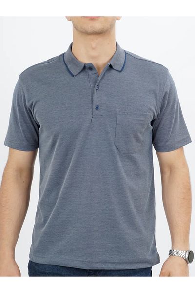 DYNAMO Men's Polo Neck T-shirt - Relaxed Fit