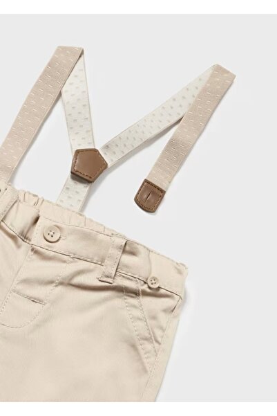 MAYORAL Boy's Trousers - Strappy Cream