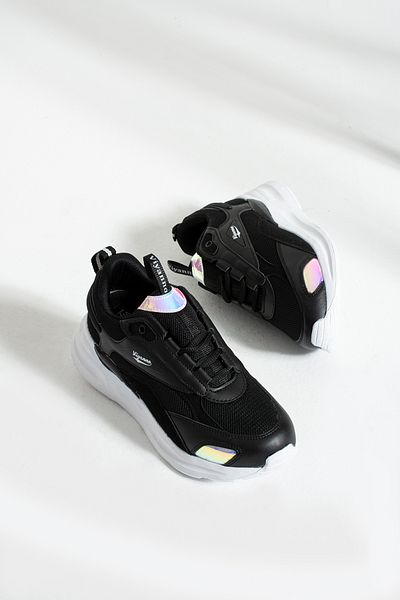İnan Ayakkabı Adidași și pantofi sport pentru femei, albi/lila (6 cm)
