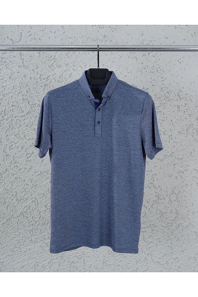 DYNAMO Men's Polo Neck T-shirt - Relaxed Fit