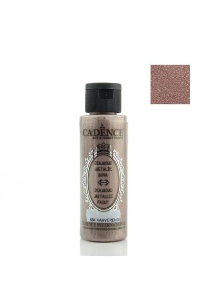 Cadence Diamond Metalik Boya - 684 Kahverengi 70ml
