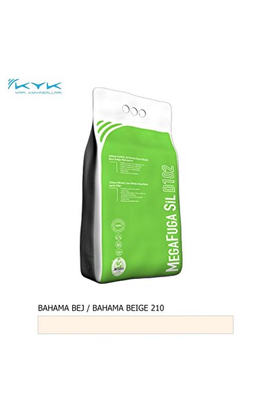 KYK Silikonlu Seramik Derz Dolgusu , Bahama Bej Renk 5kg
