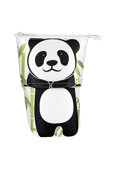 Gepettoys Boyu Ayarlanabilir Kalemlik -Çocuk Kumbara - Kalem Kutusu Panda