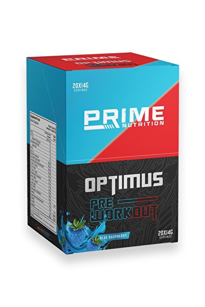 Prime Nutrition Optimus Pre-Workout 20 Adet x 14 gram (Tek Kullanımlık) - Blu...