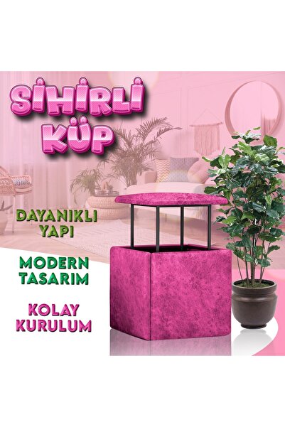 MAGİCFURNİ SİHİRLİ KÜP- 5'i 1 Arada Kanepe Tabure Ve Sehpa