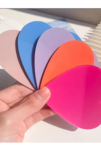 EZOSHOP Transparent Colored Postit Sticky Post-it Note Paper Heart Note 12