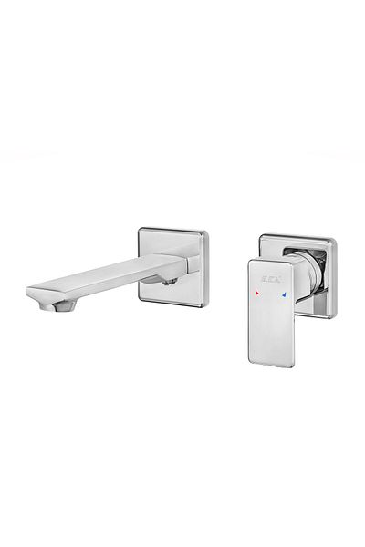 Eca Royal Built-in Sink Faucet Surface Mounted Double Rosette102167621-KK