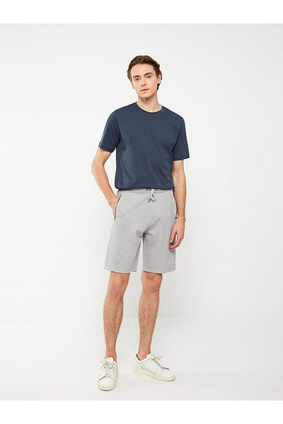 LC Waikiki Slim Fit Men's Shorts with Tie Waist Detail