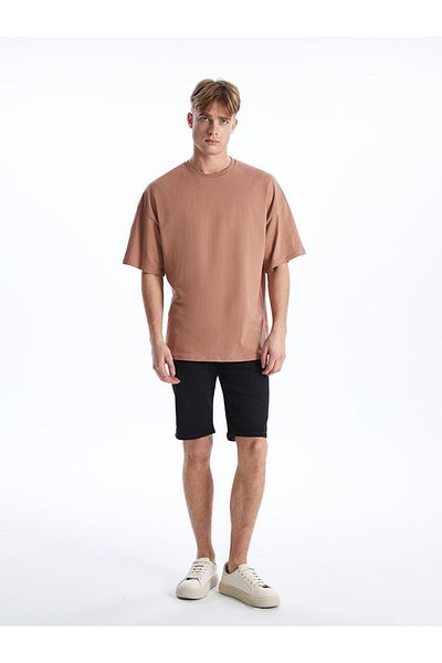 LC Waikiki Men's Jean Shorts - Standard Fit