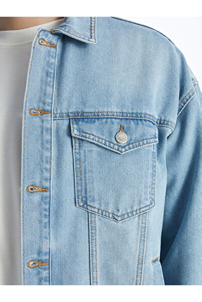 LC Waikiki Jachetă de jeans pentru bărbați, mulata confortabilă