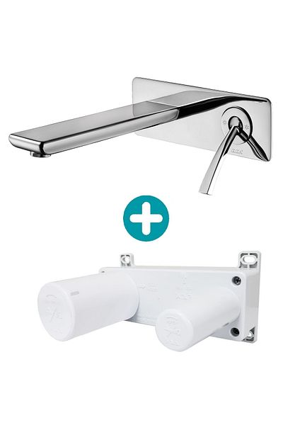 Eca Novita Built-in Sink Faucet Surface Mounted and Surface Mounted Single Badge Group
