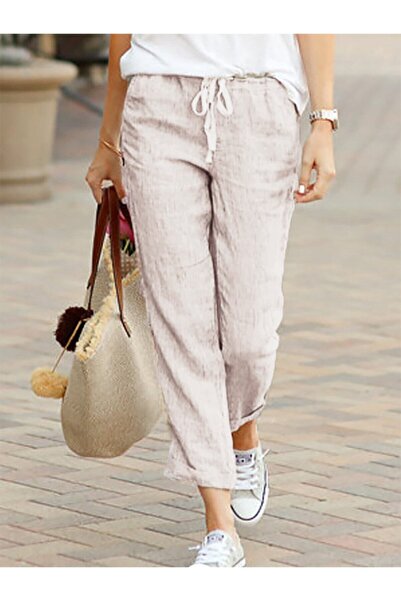 night blue Άνετο καλοκαιρινό παντελόνι