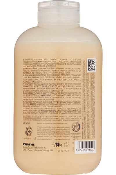 Davines Krasota Nourishing Shampoo 250ml - Protective and Nourishing Shampoo 8004608241997