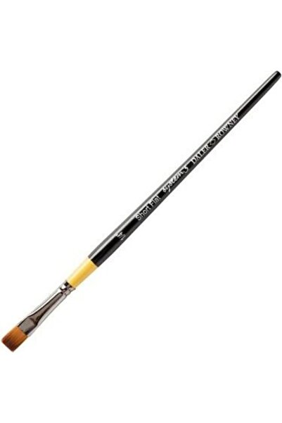 Daler Rowney SY55 System 3 Серія - Коротка ручка, плоска щітка з рівним кінце...