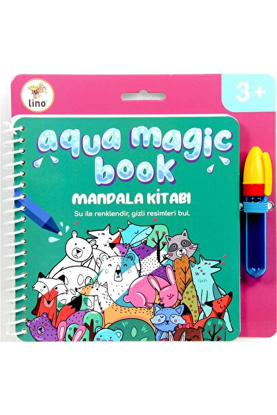 Lino Aqua Magic Mandala Sihirli Boyama Kitabı