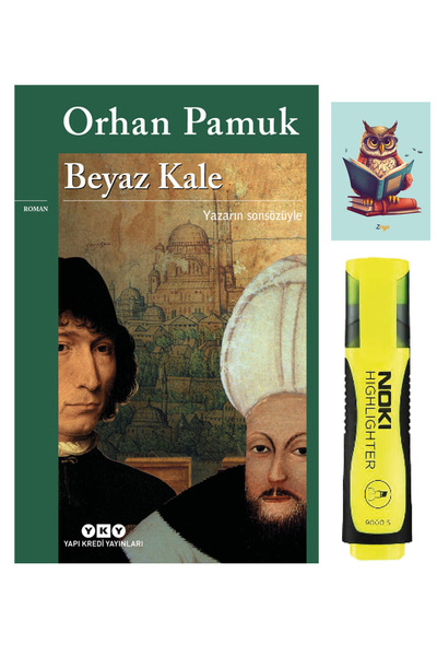 Yapı Kredi Yayınları Beyaz Kale-Orhan Pamuk-Yapı Kredi Yayınları-Sarı Fosforl...