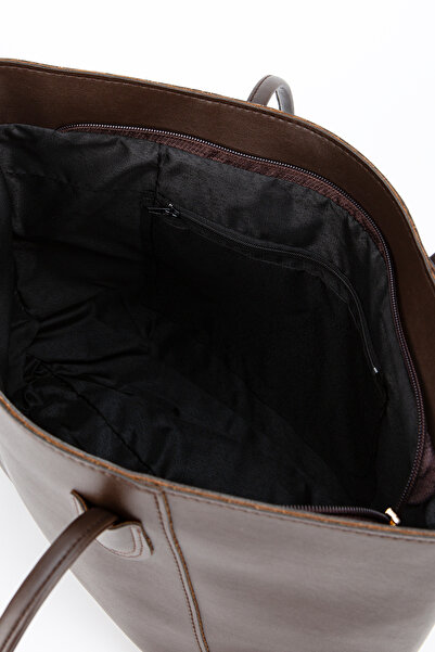 minebag Τσάντα Elena - Faux Leather, Bitter Brown